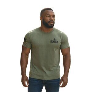 Metabolic Nutrition Men's Lock N Load Military Green T-Shirt Size XL